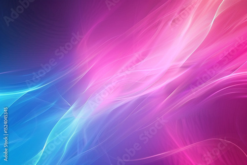 abstract pink blue neon background 