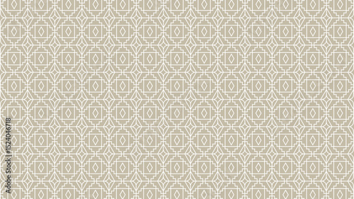 seamless geometric  line art, square, triangle, stair shape .  simple and minimalist line art in pale gold and white color.	