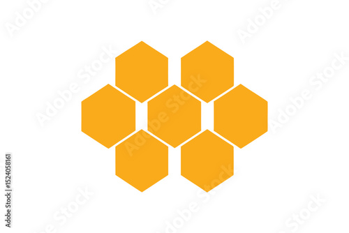 honeycombs-isolated-on-transparent-or-white-backgr.eps