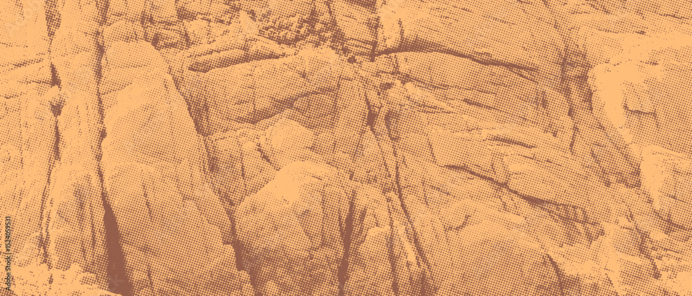 Fototapeta premium desert stone halftone texture ,desert camouflage background