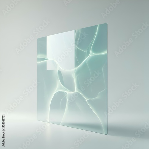 Modern wireless remote control device with sleek design and minimalist aesthetic photo
