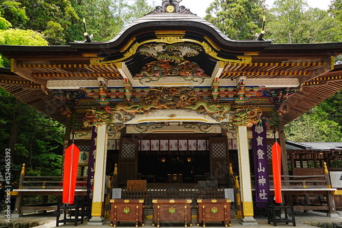 hodosan-jinja or Shrine in Chichibu, Saitama, Japan - 日本 埼玉県 秩父 寶登山神社