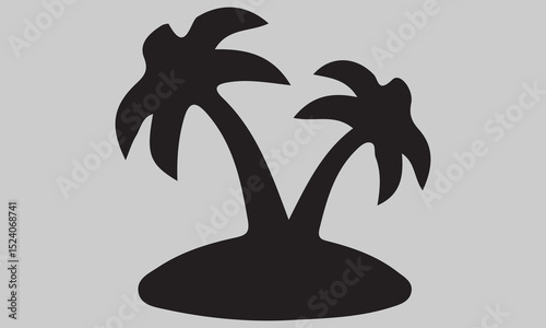 vector illustration of a black and white