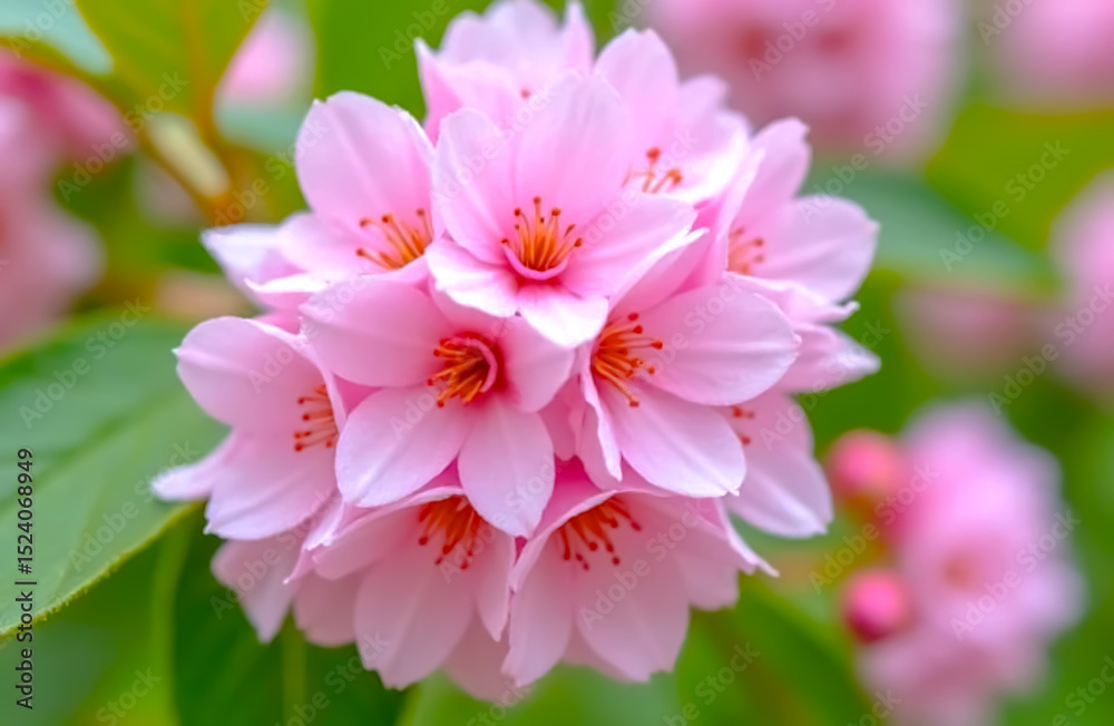 Obraz premium pink flowers