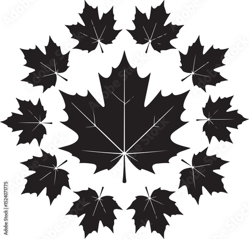 Maple Leaf Silhouette SVG – Canada Day Clipart Design

Rustic Maple Leaf Vector – Autumn and Fall Decor

Canadian Maple Leaf Cut File for Cricut & Silhouette

Simple Maple Leaf Outline – Nature Clipar