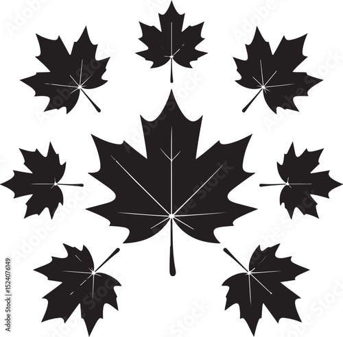 Maple Leaf Silhouette SVG – Canada Day Clipart Design

Rustic Maple Leaf Vector – Autumn and Fall Decor

Canadian Maple Leaf Cut File for Cricut & Silhouette

Simple Maple Leaf Outline – Nature Clipar
