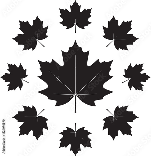Maple Leaf Silhouette SVG – Canada Day Clipart Design

Rustic Maple Leaf Vector – Autumn and Fall Decor

Canadian Maple Leaf Cut File for Cricut & Silhouette

Simple Maple Leaf Outline – Nature Clipar