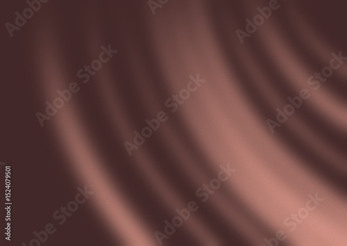 Elegant bronze gradient waves minimal abstract metallic texture background 