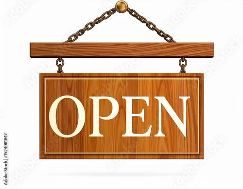 木製看板　OPEN　飲食店