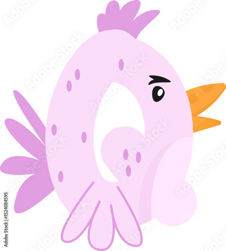 Whimsical Chicken and Rooster Alphabet & Numbers