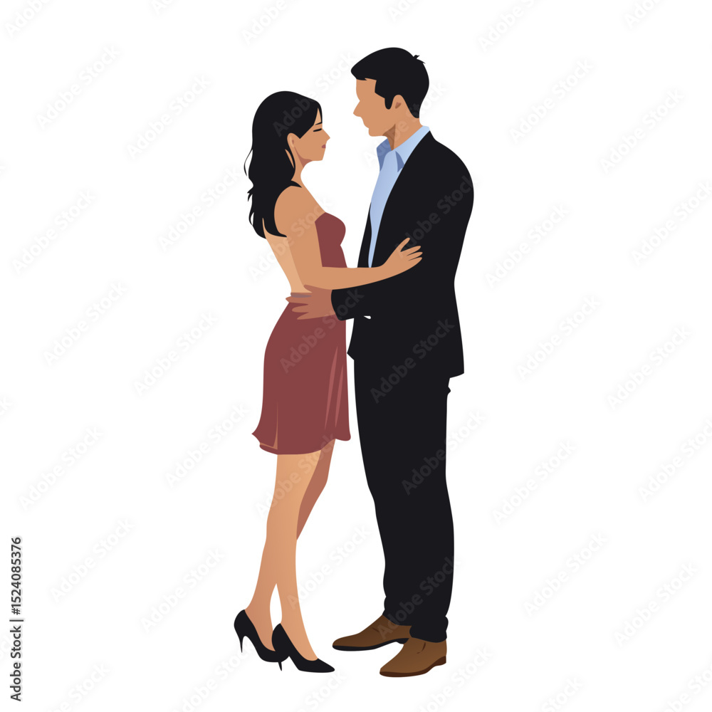 custom made wallpaper toronto digitalSilhouette of Couple Holding Hands Walking – Romantic Man and Woman Shadow Art, Relationship Love Pose, Black Silhouettes PNG, Couple Vector Illustration for Design and Print