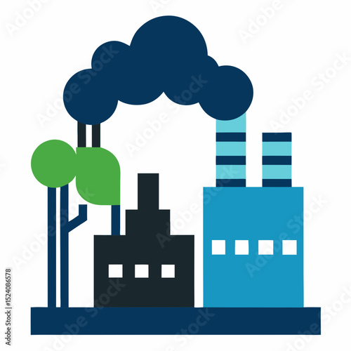 Carbon Capture Technique illustration Image