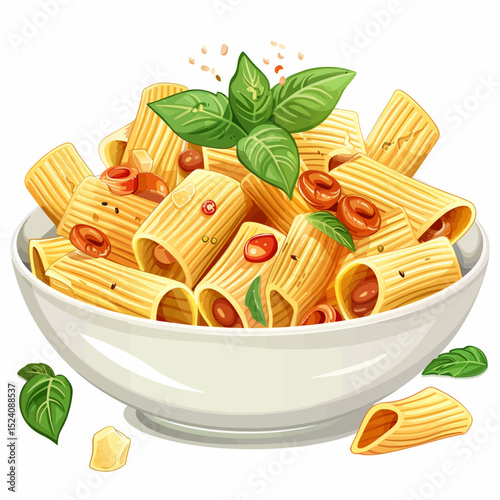 pasta in a bowl