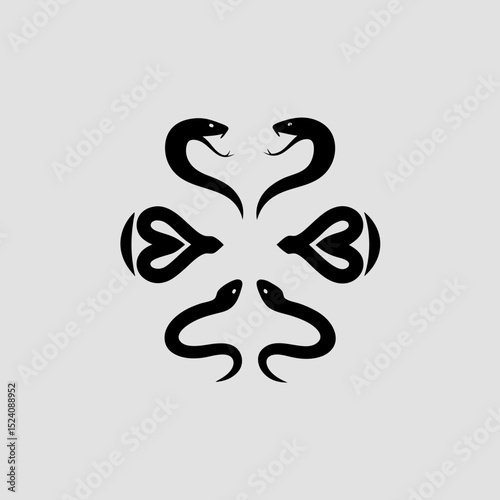 abstract floral design