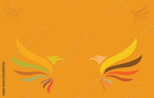vector illustration of an abstract background, eigle  vector design