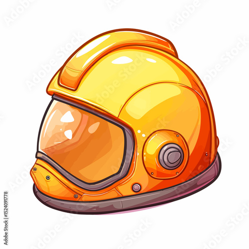 Illustration of a rescue helmet 