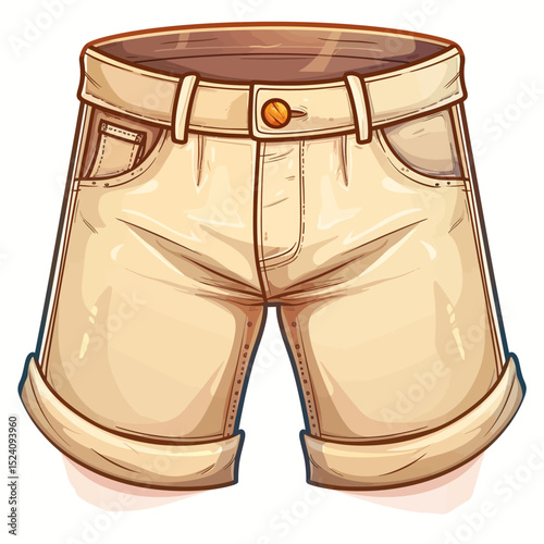 Shorts on white 