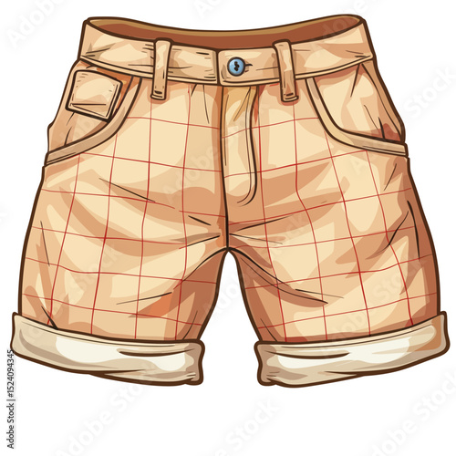 Illustration of a shorts 