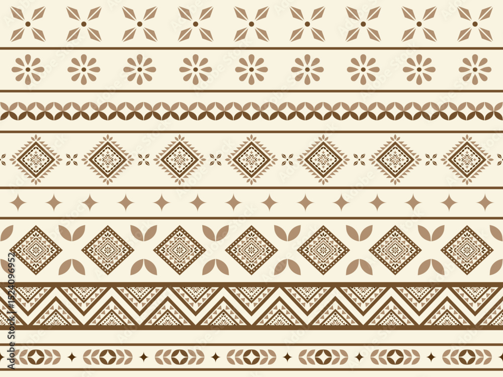 Southwest Native seamless pattern ethnic tribal Aztec geometric Navajo Native American fabric colorful design vector for textile print Southwest Native seamless pattern ethnic tribal Aztec geometric Navajo Native American fabric colorful design vector for textile print