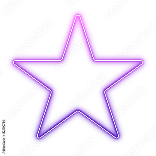 star neon icon