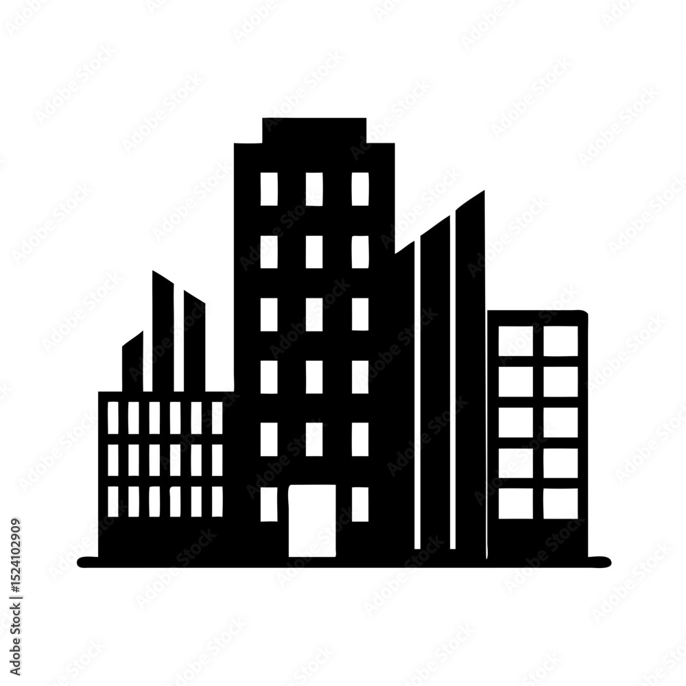 Obraz premium building icons set