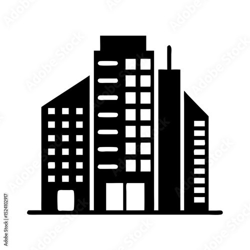 vector illustration of building