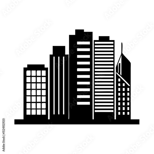 city buildings vector