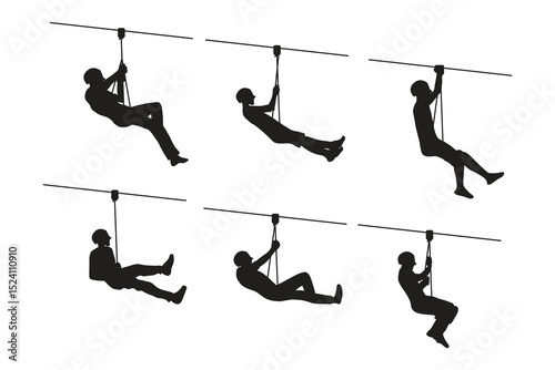silhouette, sport, vector, rope, illustration, people, woman, sports, gymnastics, figure