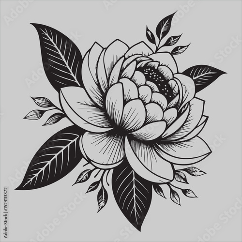 Bold Blossom Ink