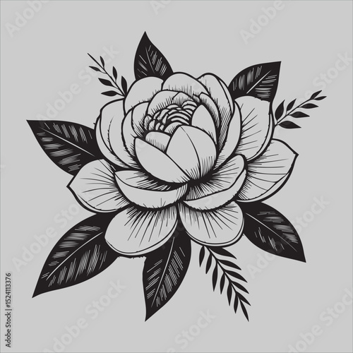 Bold Blossom Ink