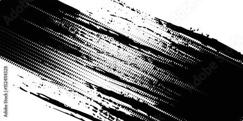 White background with grunge black tire tracks. modern