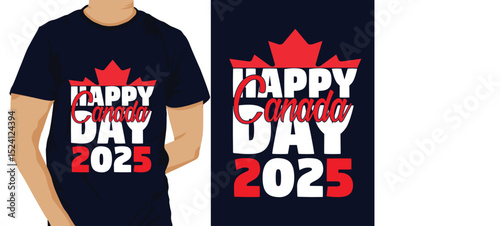 Canadian flag with people wearing red shirts and holding signs in a sports shop window