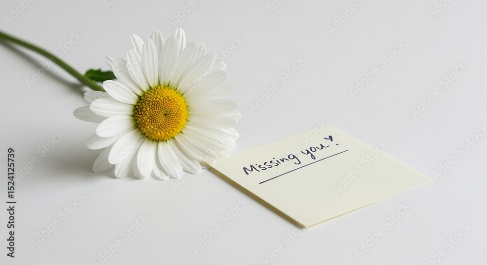 Obraz premium 白い花 優しい光 静かに想う メモ 寂しさ (Shiroi hana yasashii hikari shizuka ni omou memo sabishisa) Translation: White flower gentle light quietly think memo loneliness. AI Generated