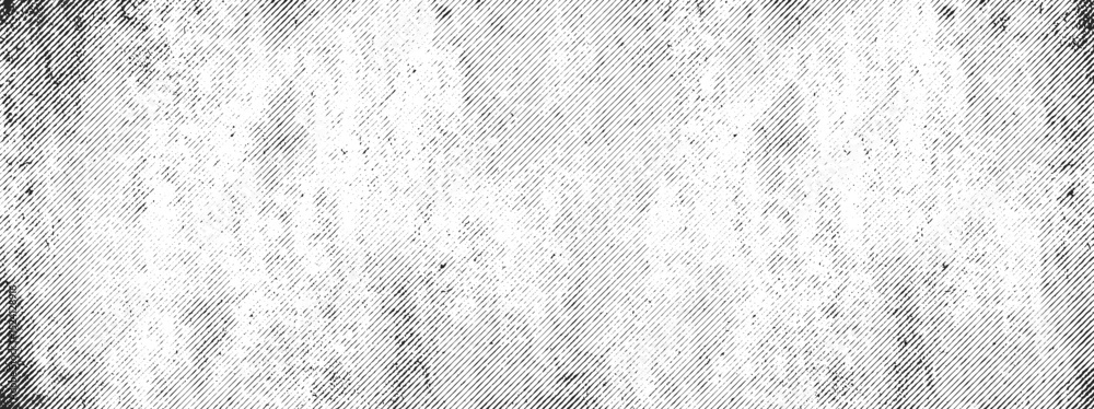 Vector grunge line hatch halftone abstract pattern. Isolated retro frame with grainy halftone, noise, and subtle hatching effect. Diagonal scratch lines and worn surface.