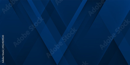 Blue abstract on dark background