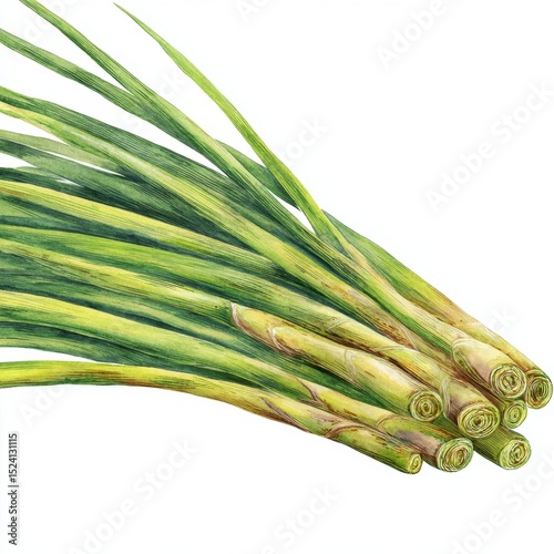Fresh Green Onions Bundle with Long Stems and Vibrant Leaves Perfect for Culinary Uses and Healthy Cooking Options