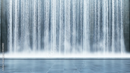 Urban waterfall