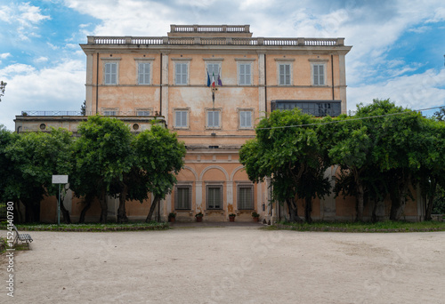 Photography Villa Celimontana (formerly known as Villa Mattei), seat of the Italian Geograph