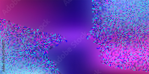 Dark Pink, Blue vector background with bubbles. Modern abstract illustration with colorful water drops. Pattern can be used for ads, leaflets.