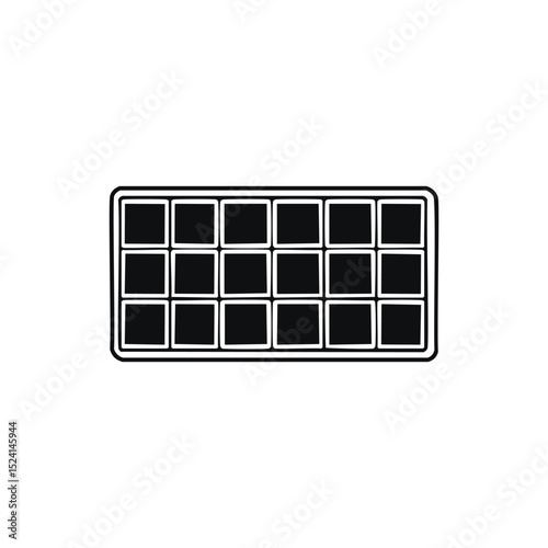 Ice cube tray chocolate mold candy box grid