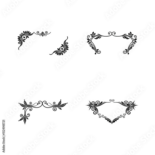 chinese calligraphy ornament