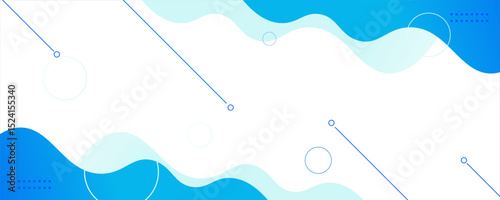 abstract fluid background with blue color photo