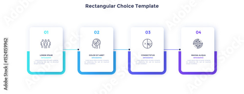 Modern Infographic Vector Banner. Business Presentation Slide