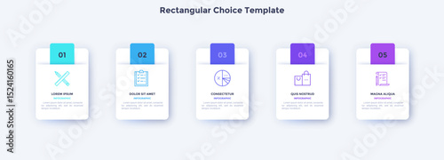 Modern Infographic Vector Banner. Business Presentation Slide