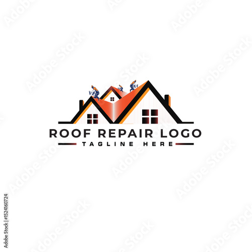Construction Business Logo Design Vector Template