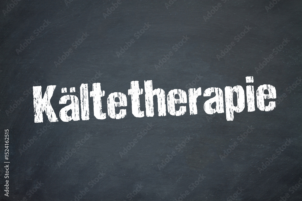 Obraz premium Kältetherapie 