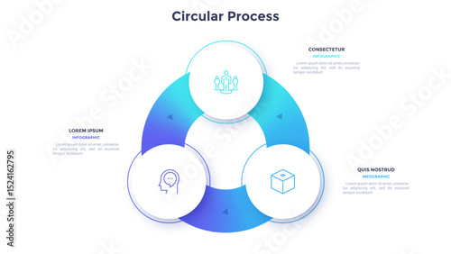 Modern Infographic Vector Banner. Business Presentation Slide