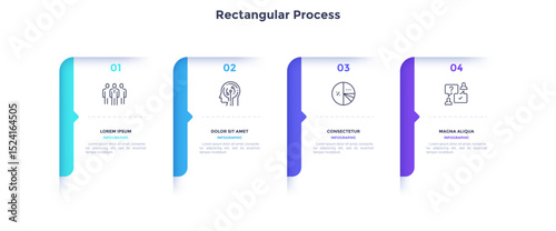 Modern Infographic Vector Banner. Business Presentation Slide