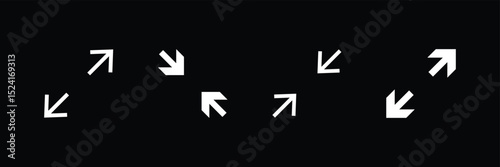 Resize Arrows vector icon