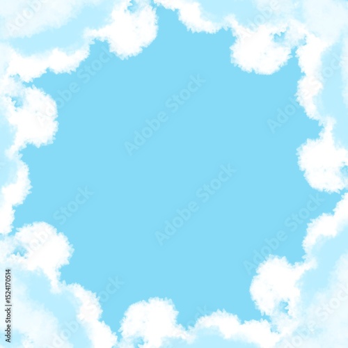 blue sky background